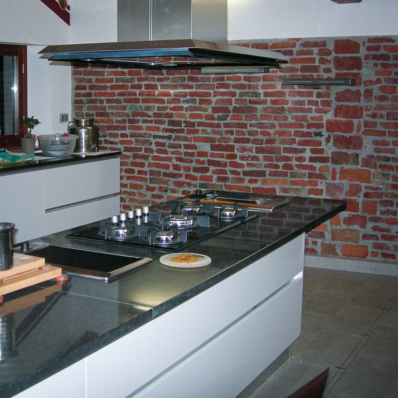 Top cucina in marmo