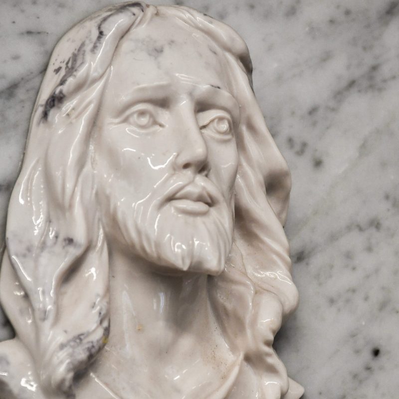 Applicazione raffigurante Cristo per loculi e cellette
