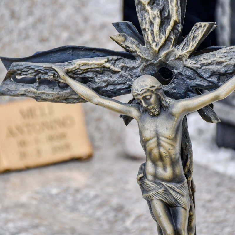 Cristo Crocifisso in bronzo
